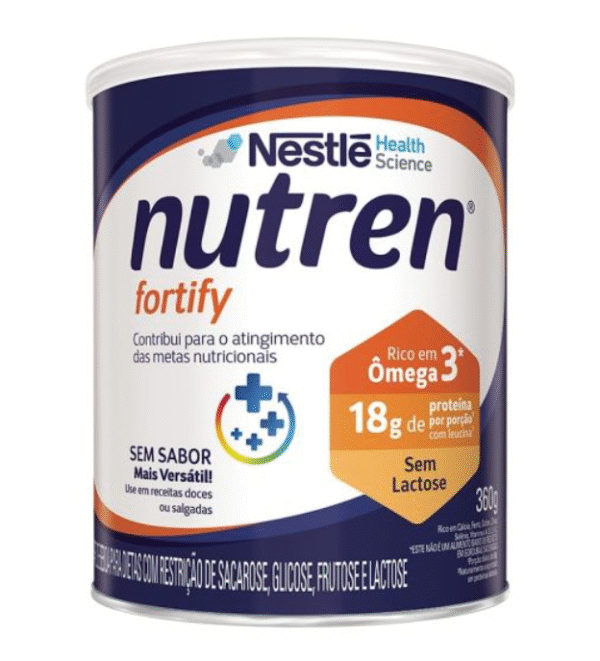 Suplemento Alimentar Nutren Fortify sem sabor 360g